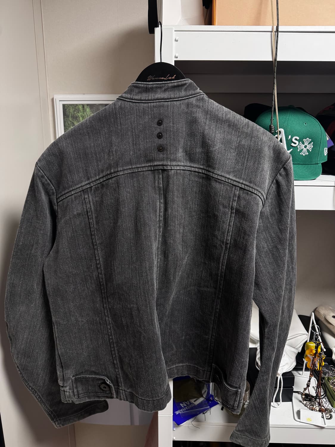 카르넷 아카이브 mass denim jacket 다크그레이 M 상품이미지3