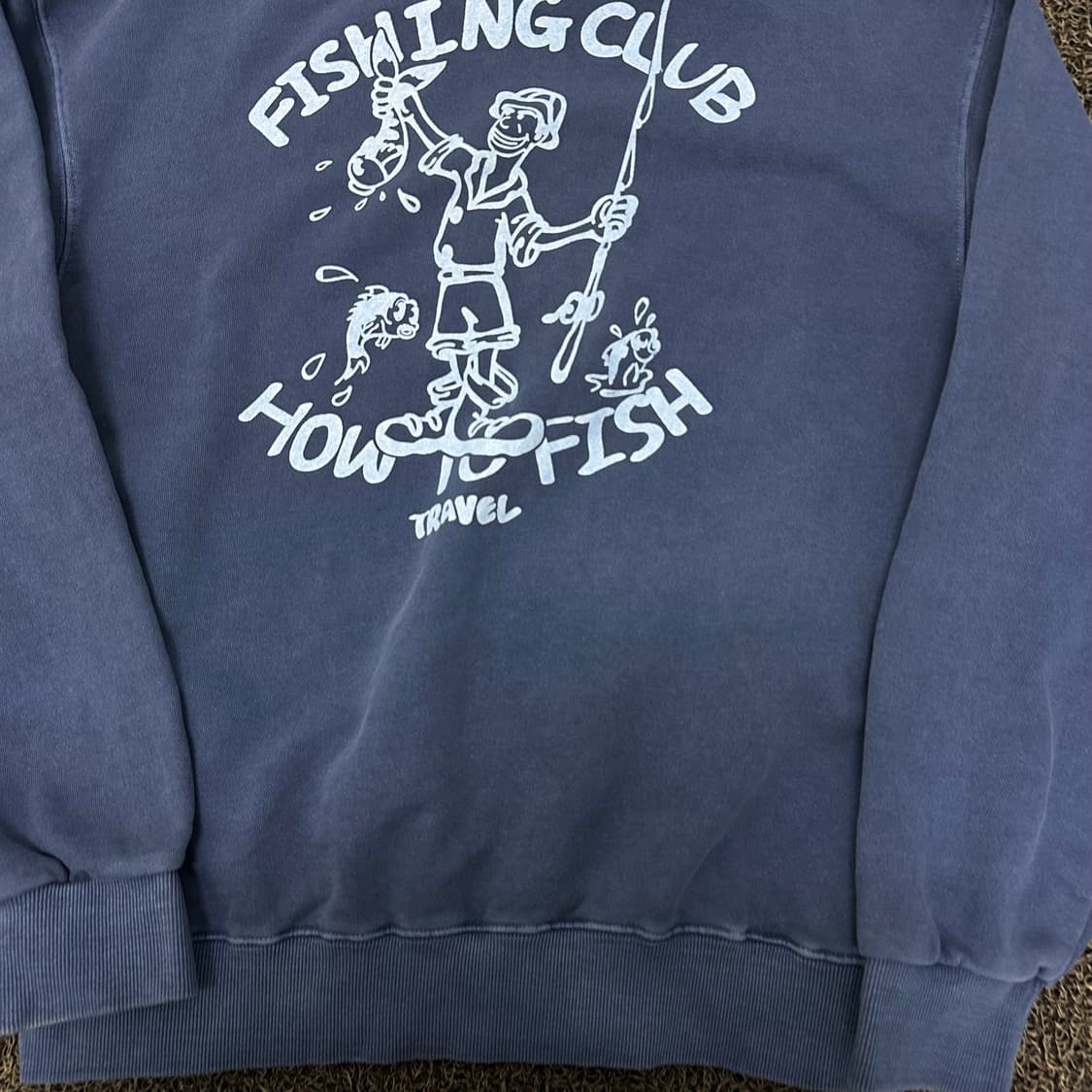 TRAVEL 트래블 워싱 맨투맨 L 상품이미지8