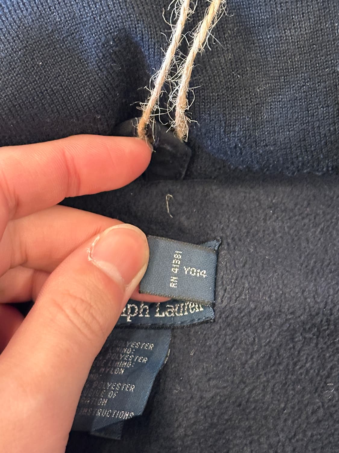 00s 폴로 랄프로렌 나일론 플리스 자켓 2XL 상품이미지8