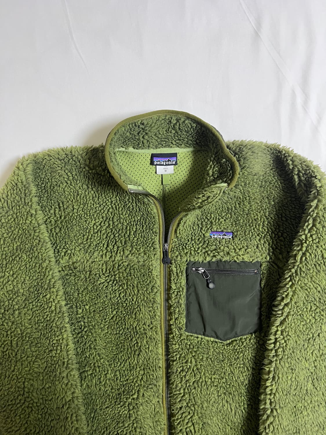 파타고니아 딥파일 가디건 그린 M 상품이미지3