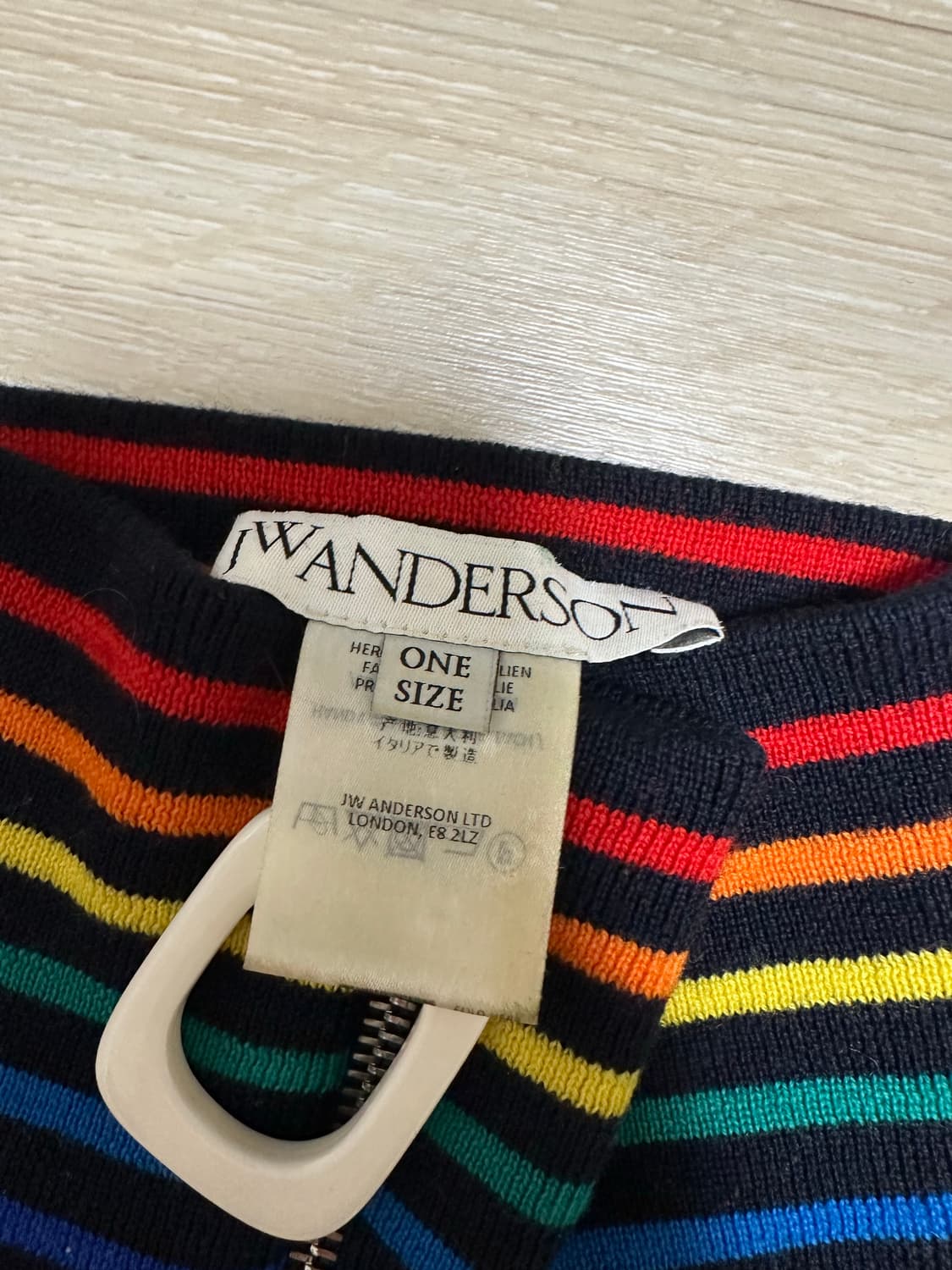 Jw anderson 스트라이프 넥밴드 상품이미지2