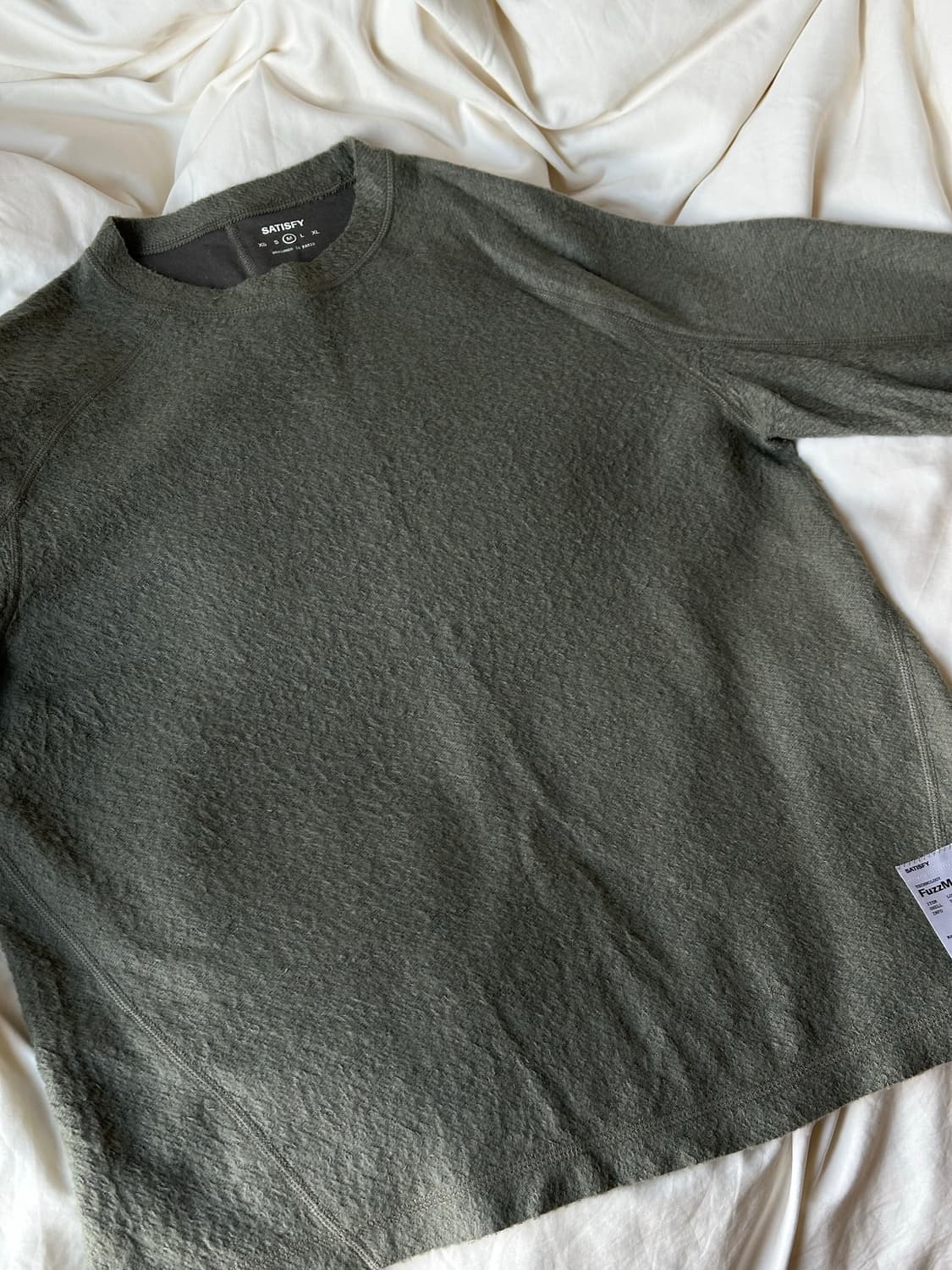 새티스파이 퍼즈메리노 롱슬리브 M satisfy fuzz merino 상품이미지6