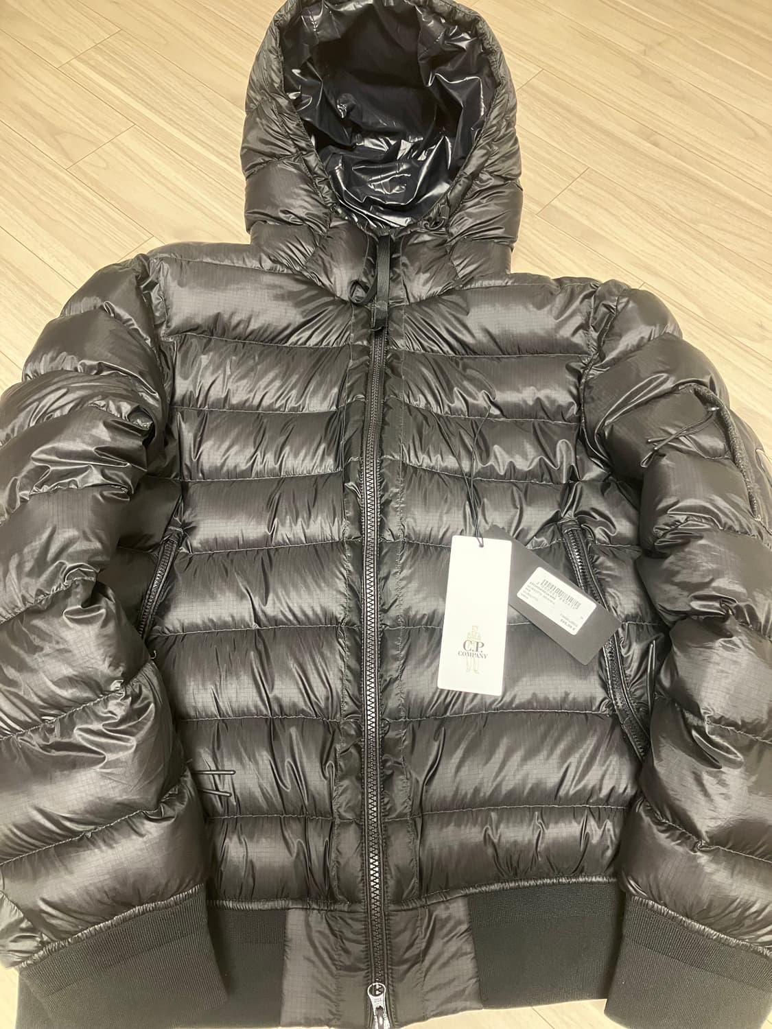 CP컴퍼니 DD쉘 다운 자켓 블랙M 상품이미지1