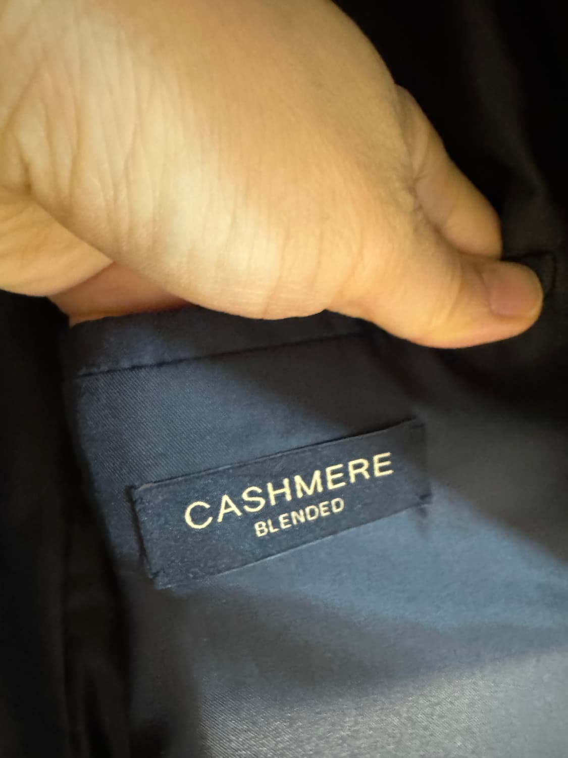 스튜디오톰보이 남자 캐시미어 블렌디드 코트 상품이미지5