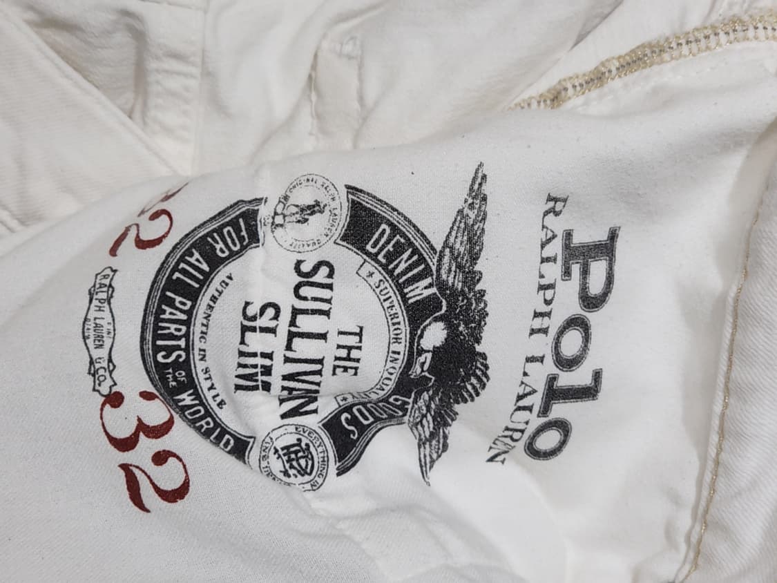 (33) 랄프로렌 폴로 청바지 화이트진 스판 데님팬츠  상품이미지4