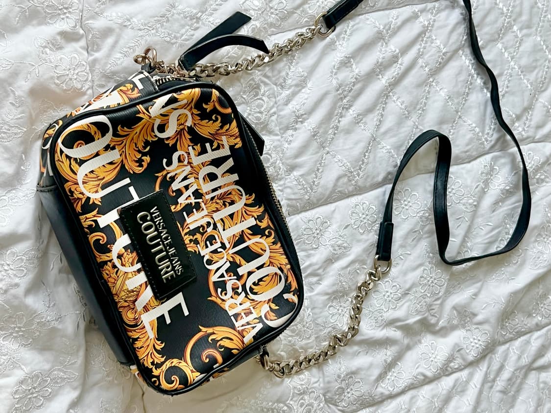 VERSACE 베르사체 진 꾸뛰르 크로스백 (바로크 프린트) 정품  상품이미지2