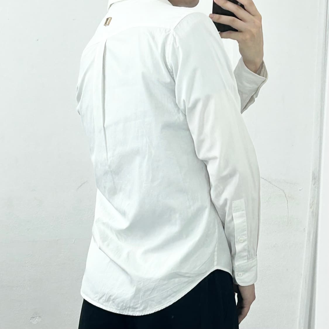 우영미 더블카라 화이트 셔츠 상품이미지3