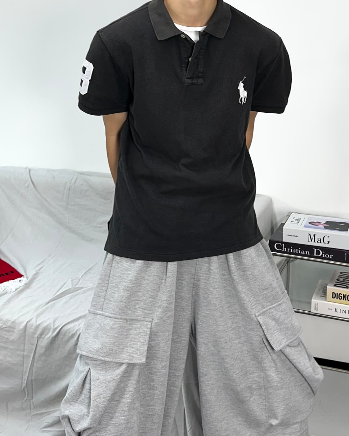 폴로 랄프로렌 빅포니 블랙 pk L 상품이미지1