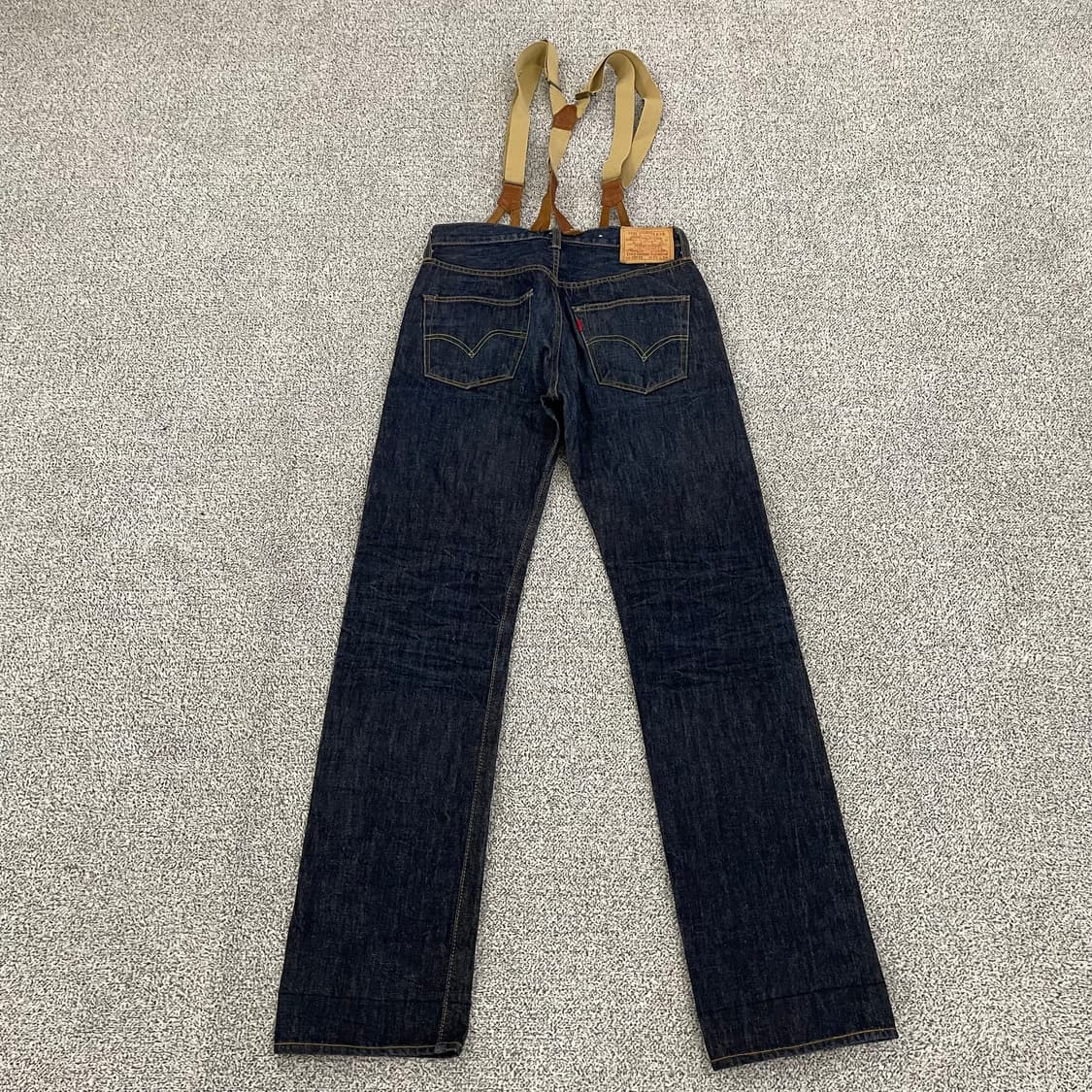 [31] 리바이스 LVC 47501 셀비지 서스펜더 데님팬츠 1209EB 상품이미지2