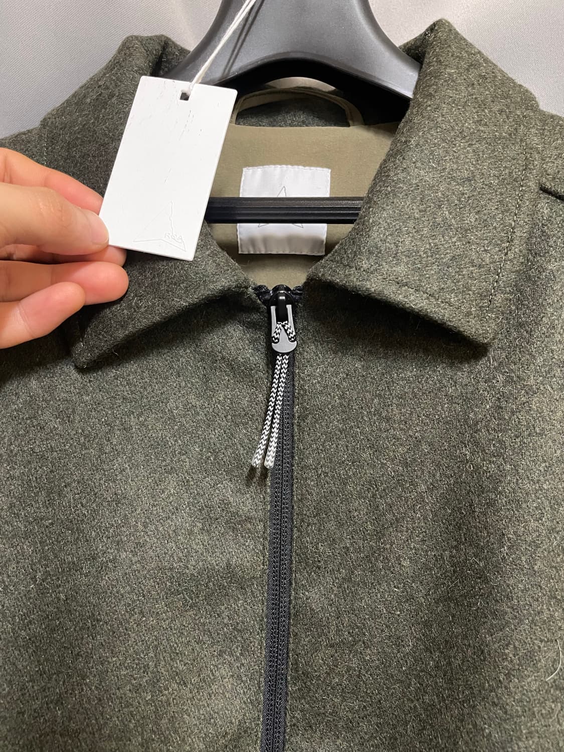 roa zip up shirt jacket S사이즈 상품이미지2