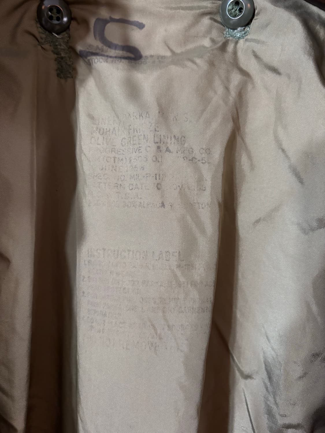 U.S Army M-1951 Shell Parka. 상품이미지8