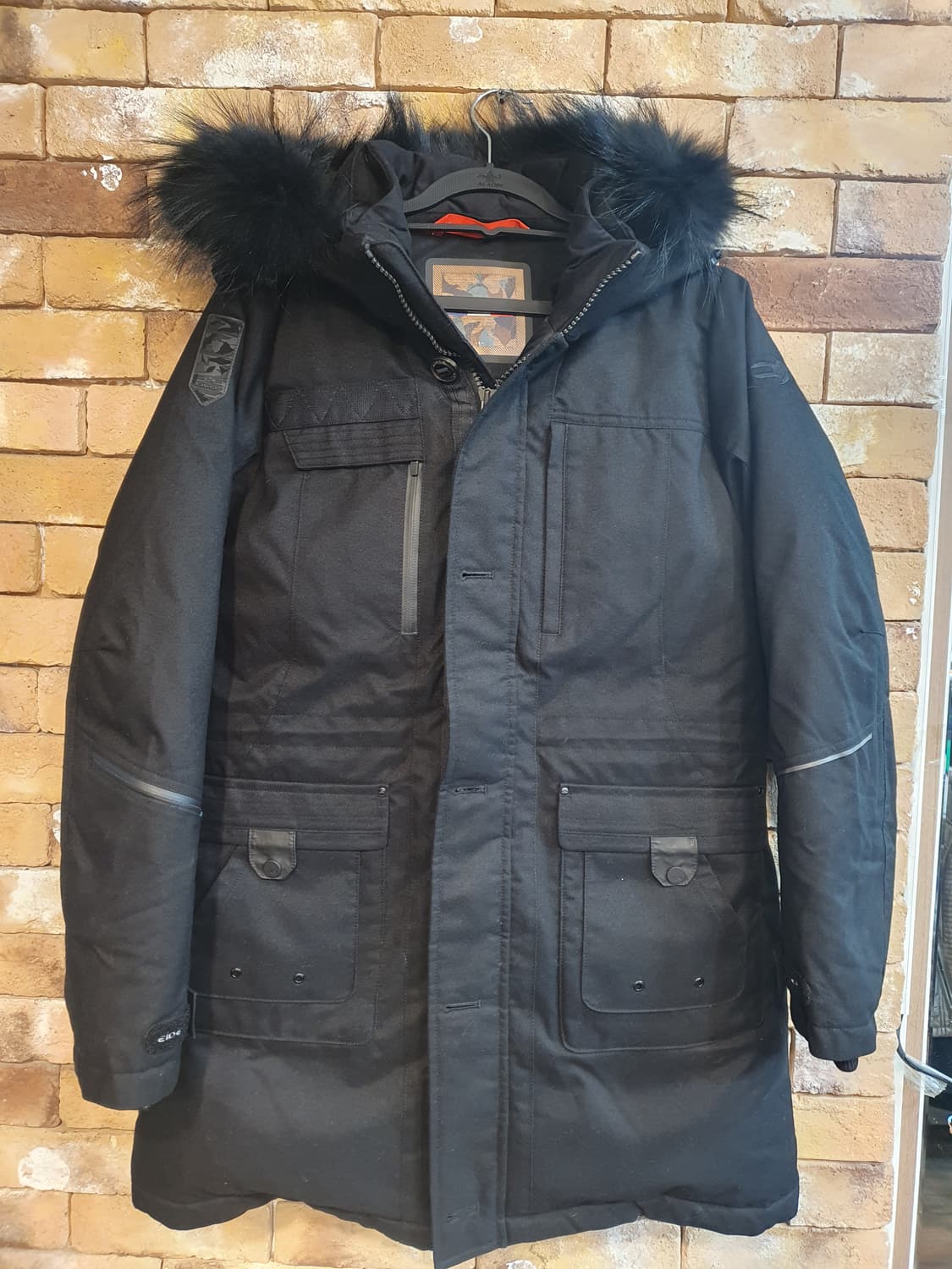 아이더 롱패딩 L 검정 상품이미지1