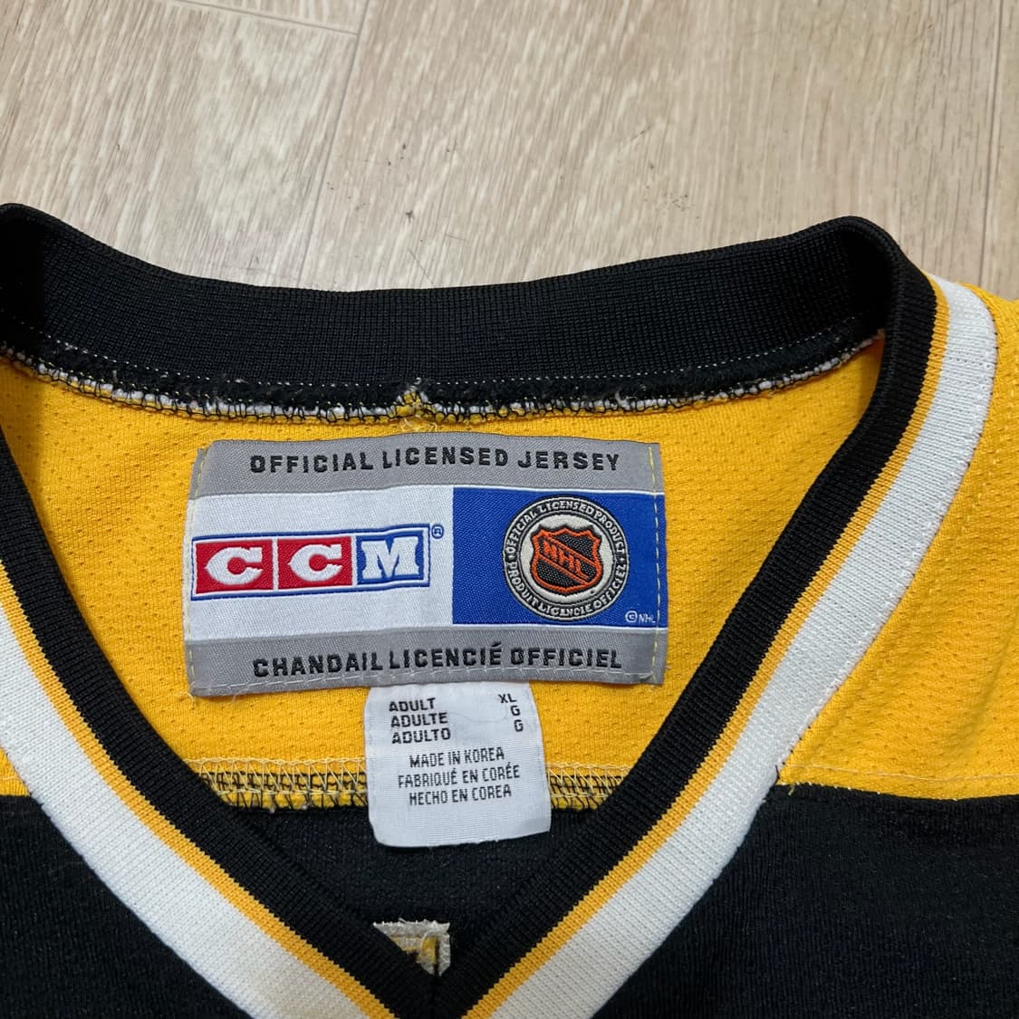 NHL CCM 보스턴 아이스하키 져지 유니폼 XL 상품이미지4