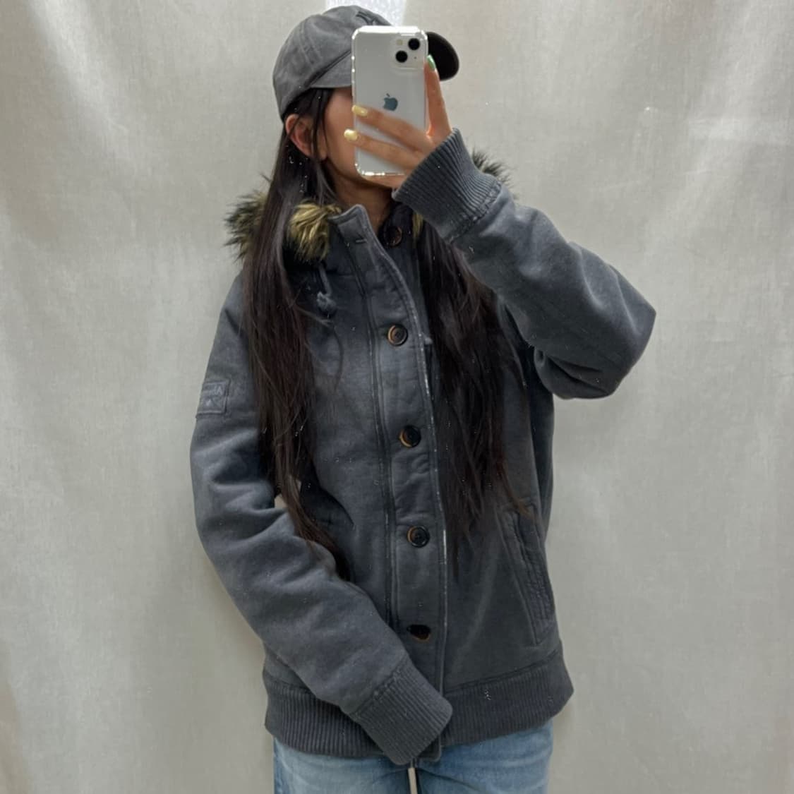 아베크롬비 울프죠 후드 집업/#3657 상품이미지1