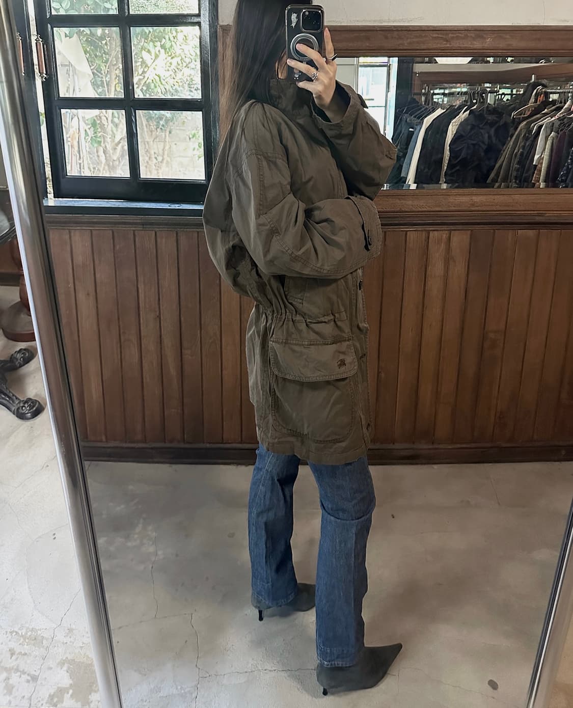 BURBERRY high-neck field jacket 상품이미지1