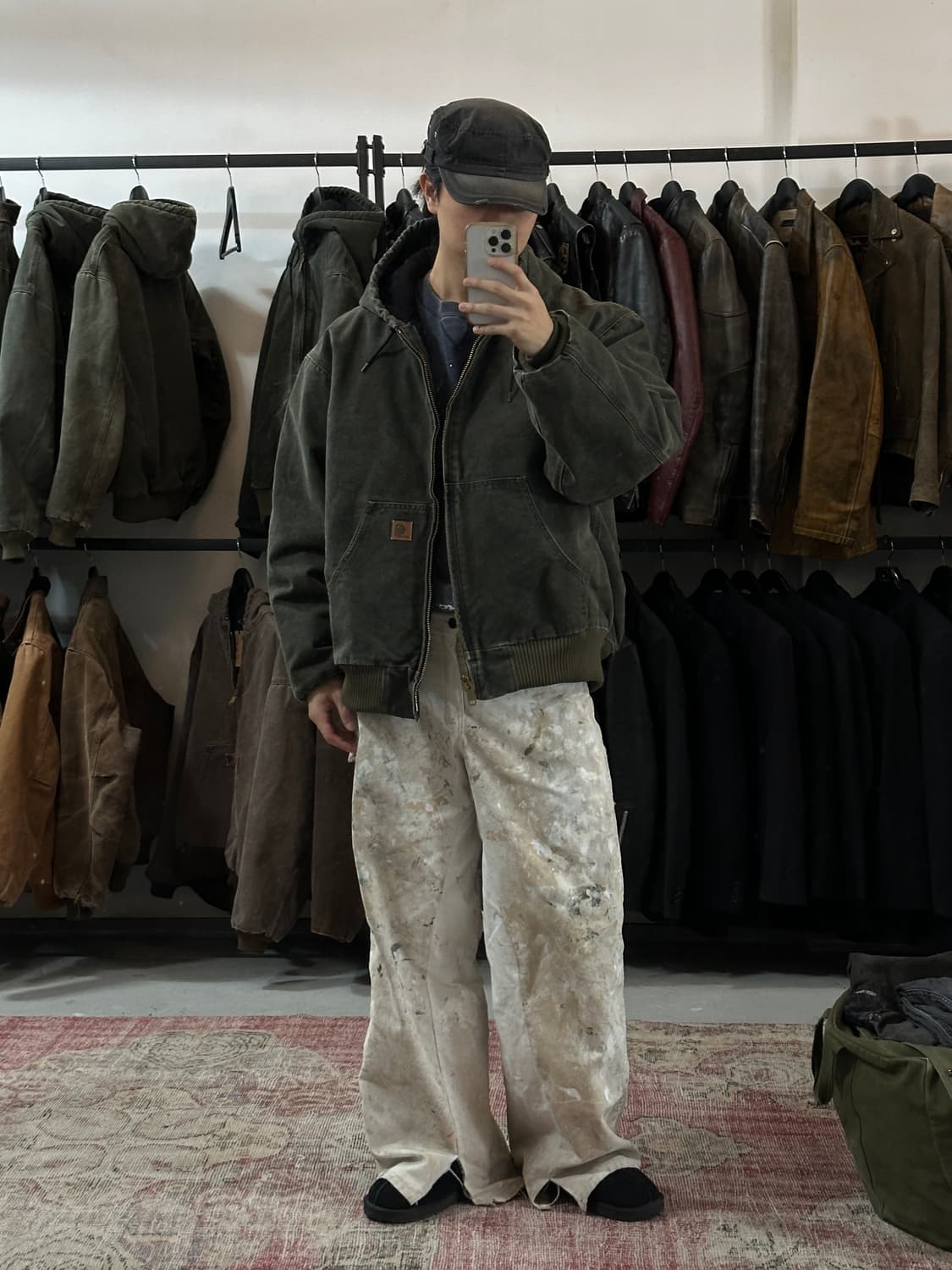 OG 칼하트 J130 액티브 칼하트 MOS 모스그린 상품이미지10