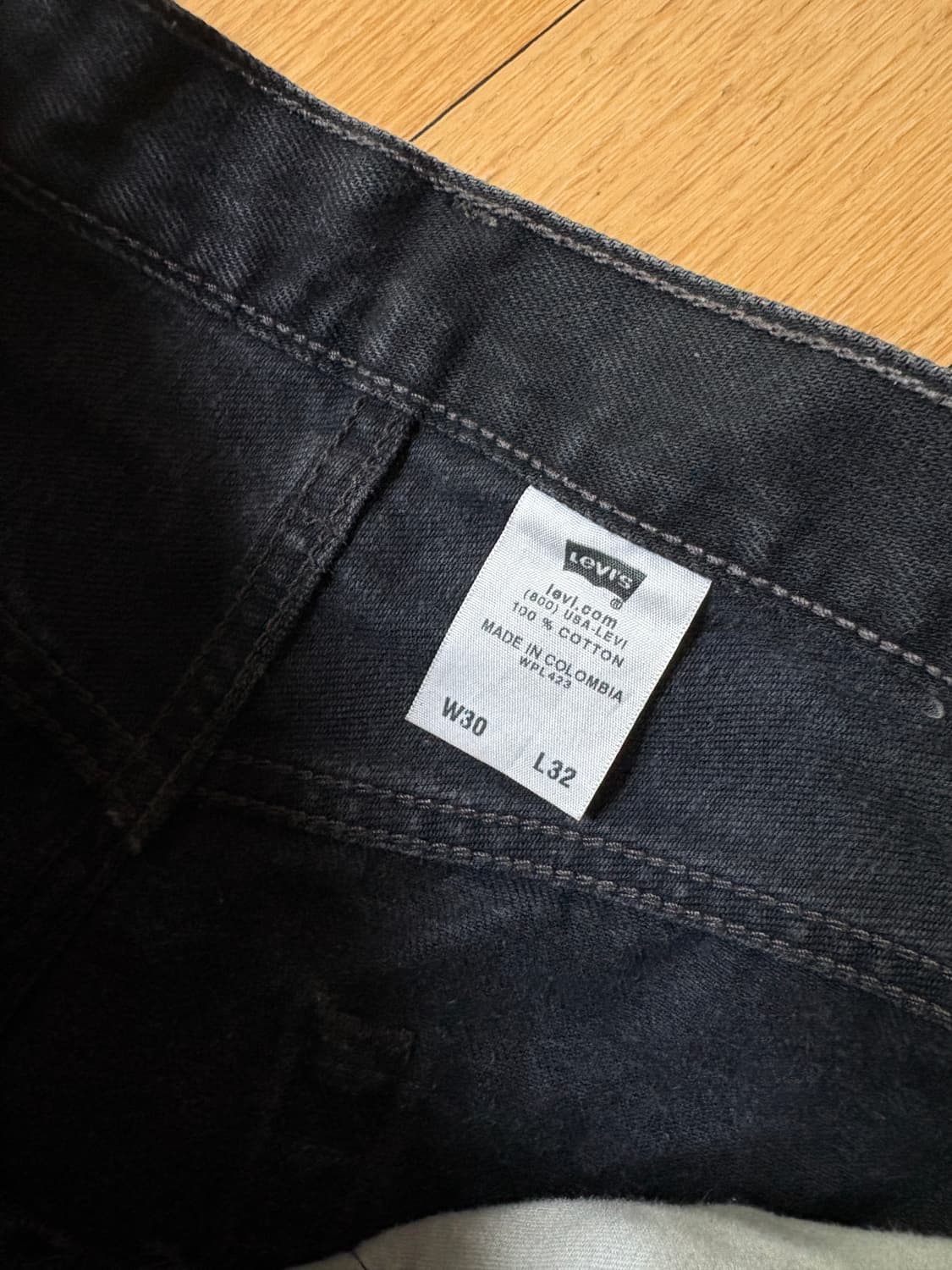 빈티지 리바이스 501 블랙진 29-30정도 상품이미지6