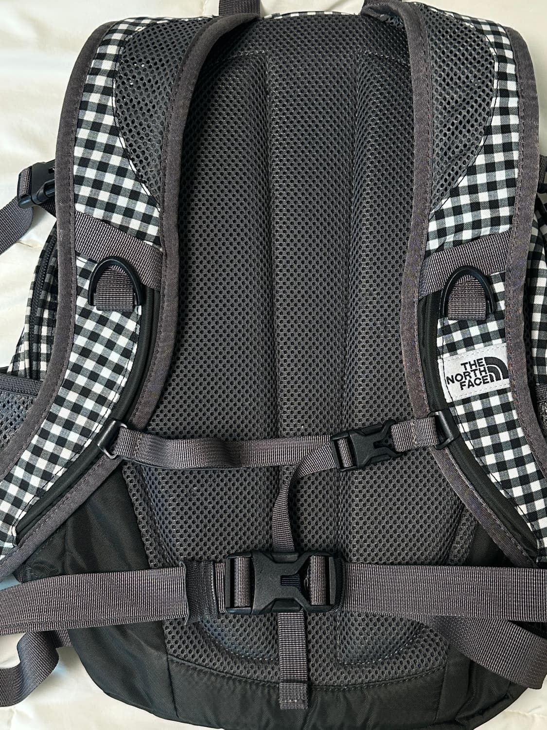 노스페이스 깅엄 체크 레콘 백팩 상품이미지7