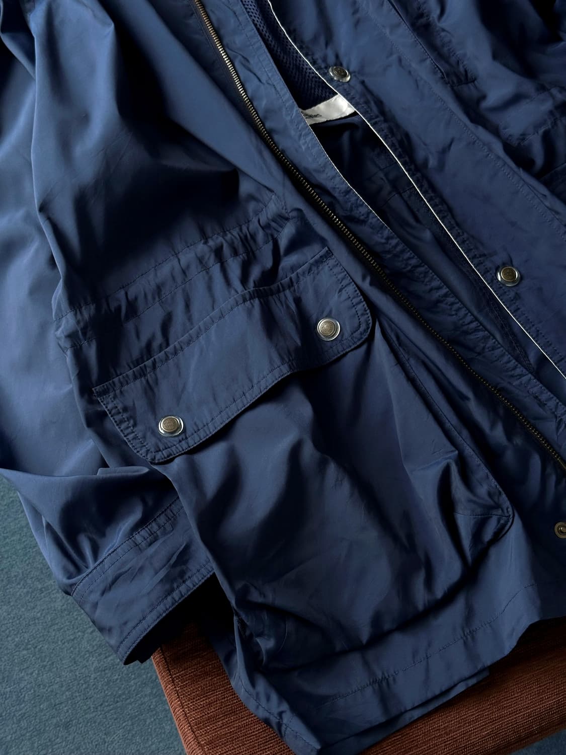 High count nylon poly design mil parka 상품이미지6