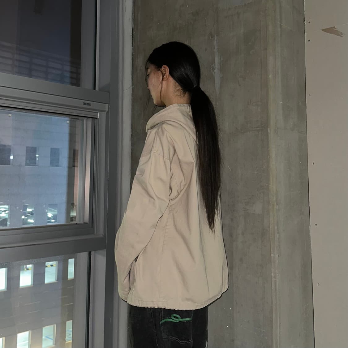 90’s Levi’s half zip-up hoodie 상품이미지2