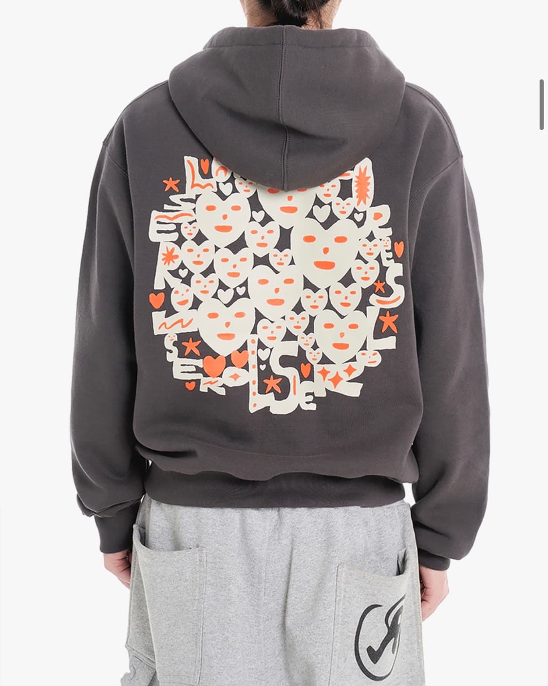 로어즈 full of love hoodie 기모 후드티 상품이미지4