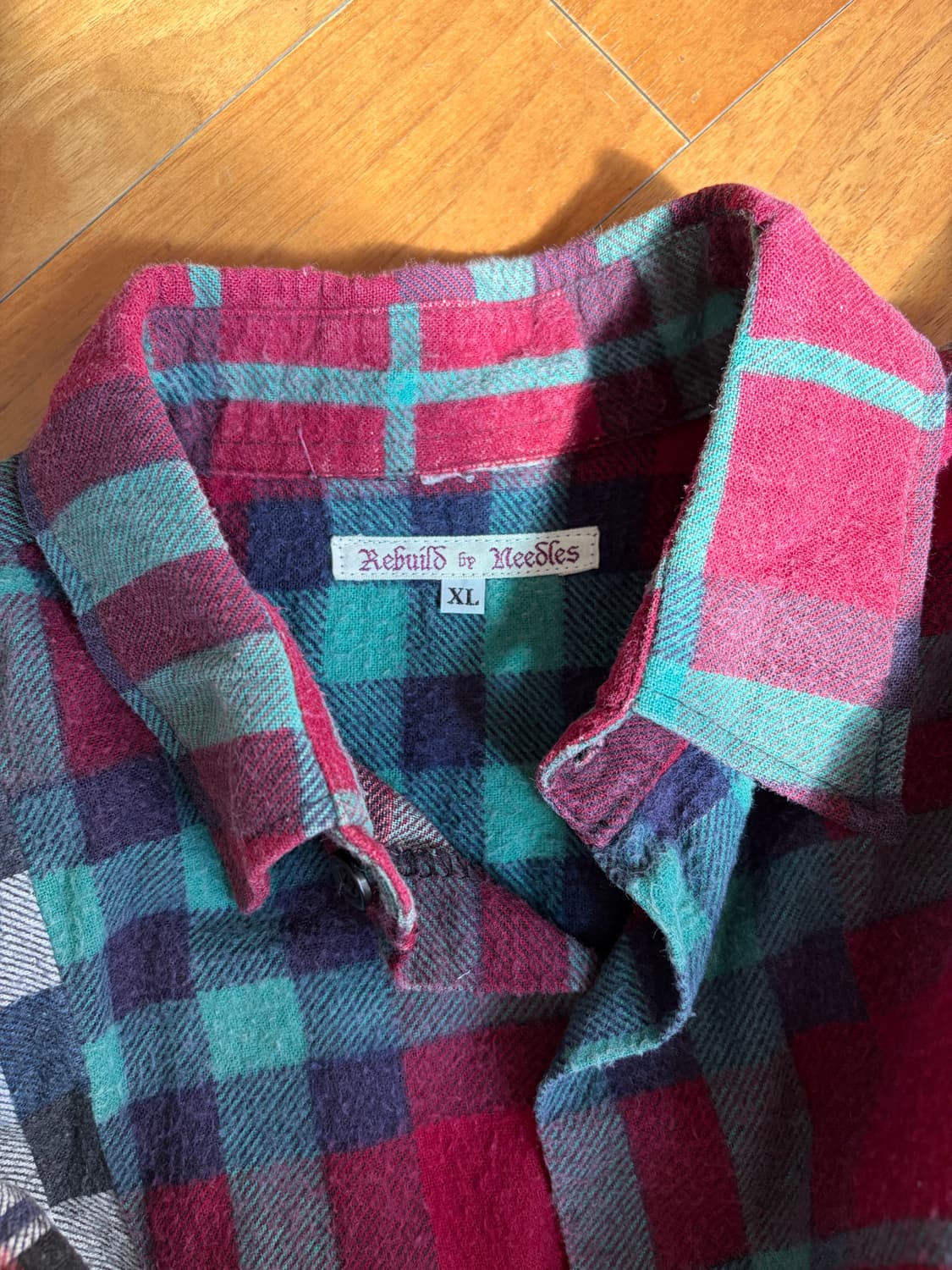 리빌드바이니들스 7컷 플란넬 셔츠 상품이미지3