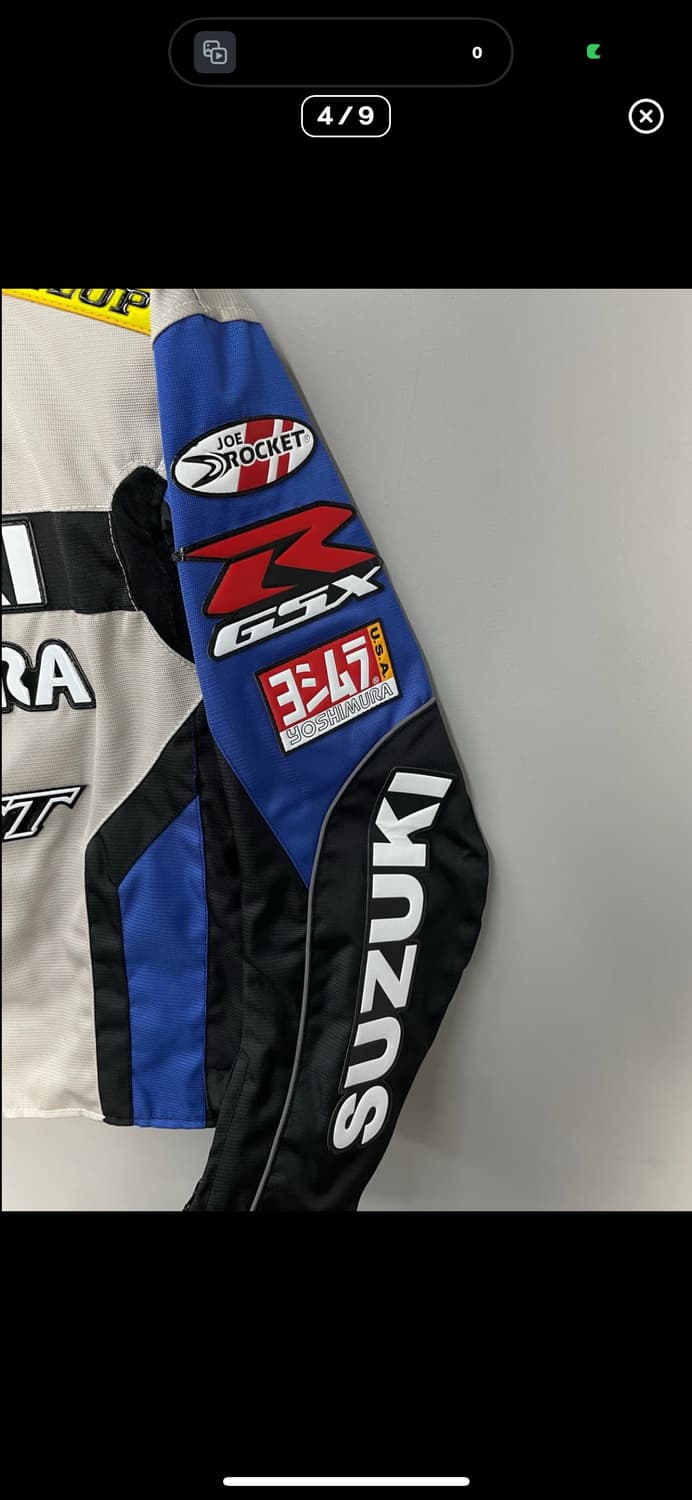 스즈키 요시무라 레더 레이싱 자켓 A3350 상품이미지4