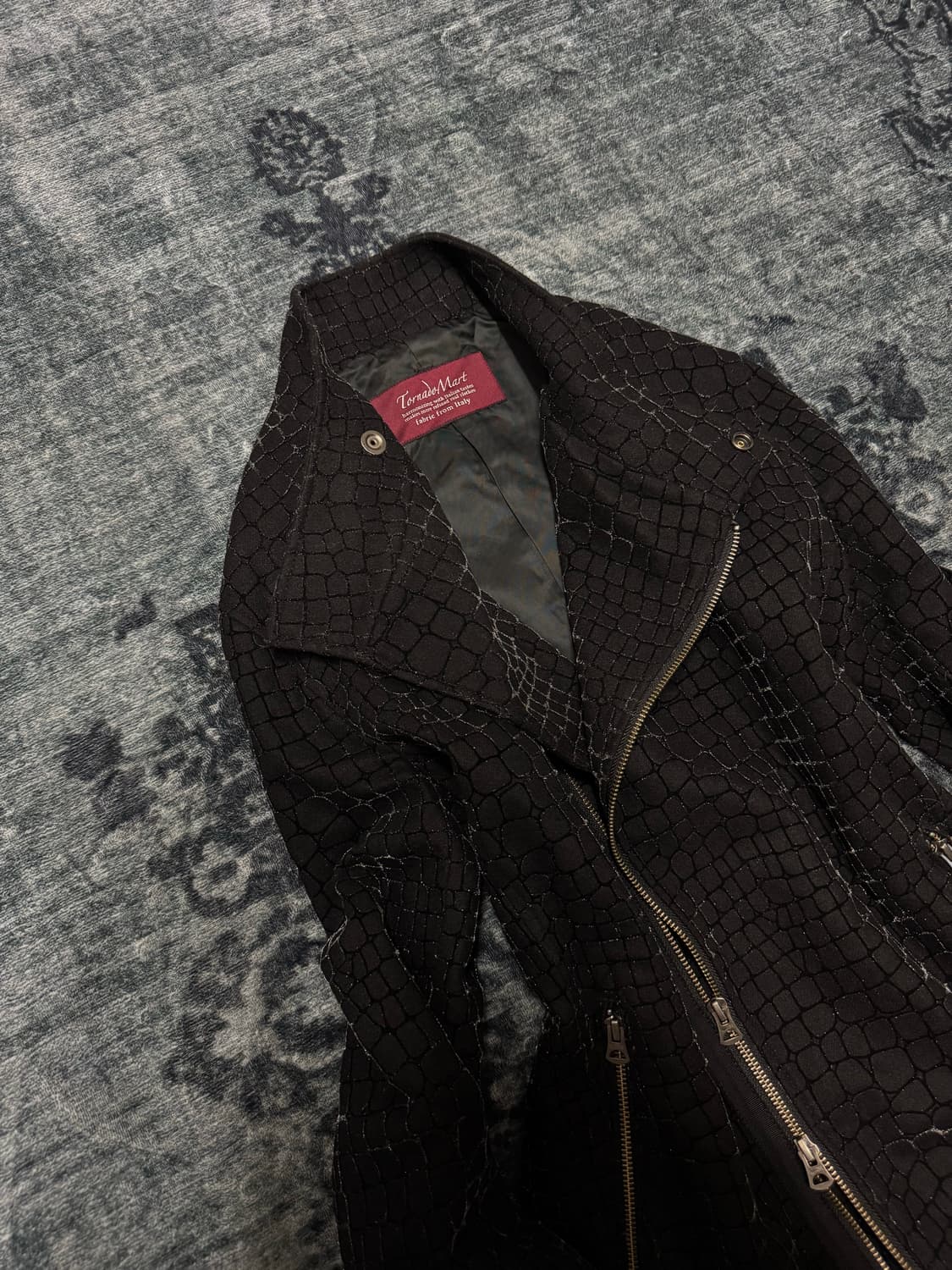 Tornado mart 00s velour rider jacket 상품이미지3