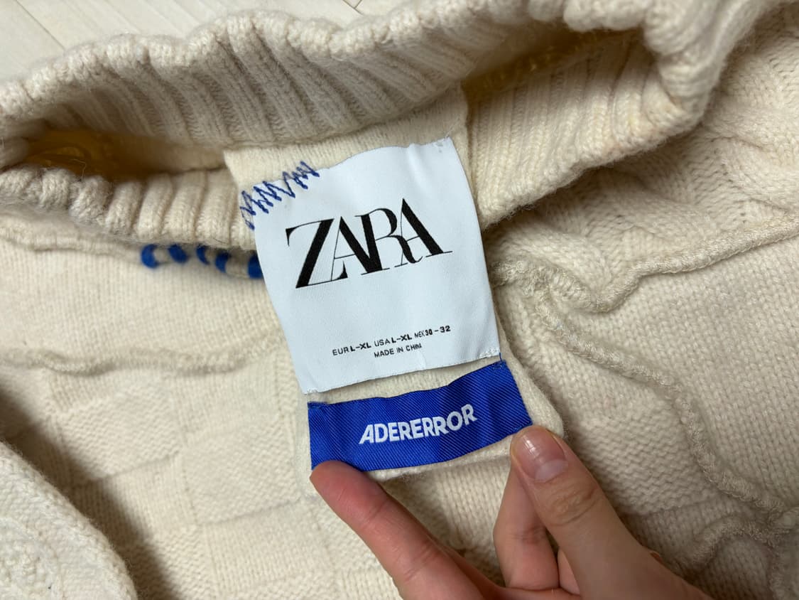 아더에러 자라 니트 L-XL 상품이미지2