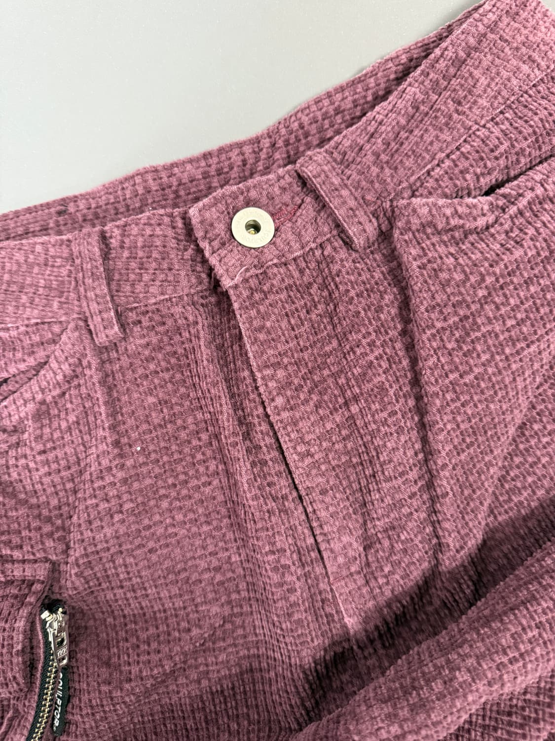 스컬프터 포켓 카고 롱 스커트 와인 상품이미지5