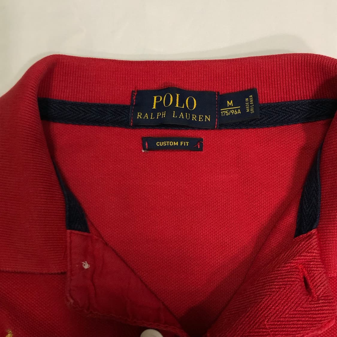 폴로 랄프로렌 빅포니 레드 롱슬리브 상품이미지4