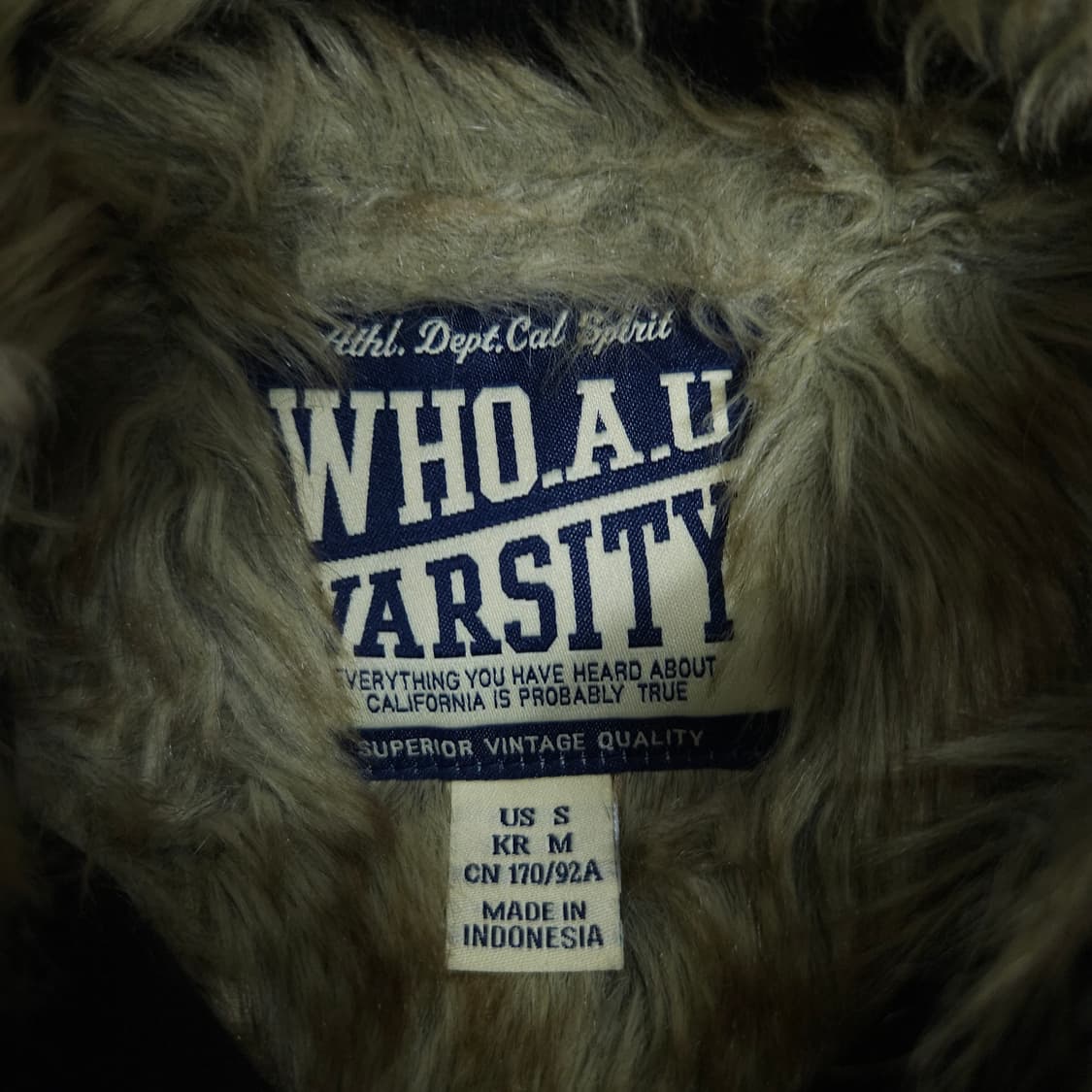 후아유 울프죠 후드 집업 M 상품이미지5