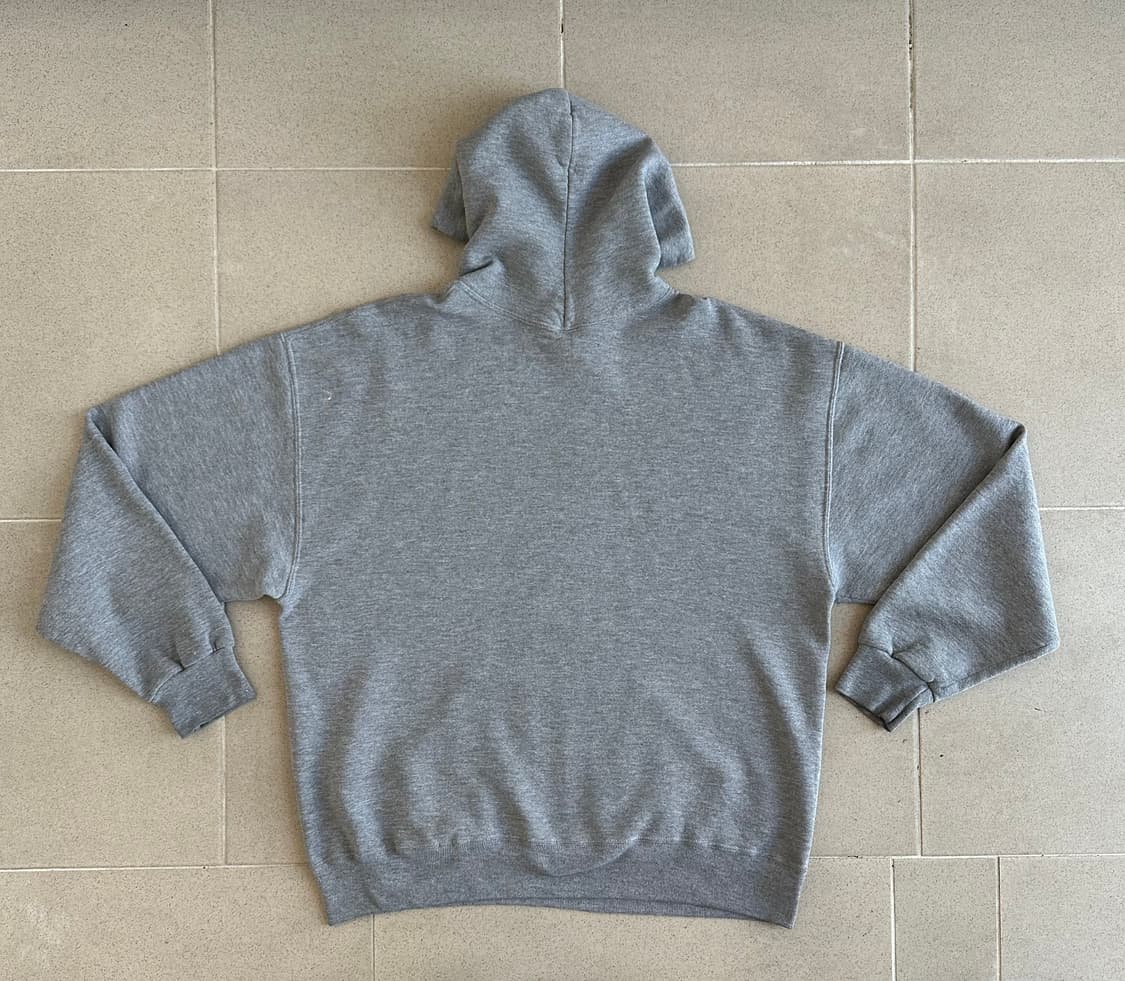 90s 빈티지 러셀 후드 그레이 XL 페인팅 상품이미지2