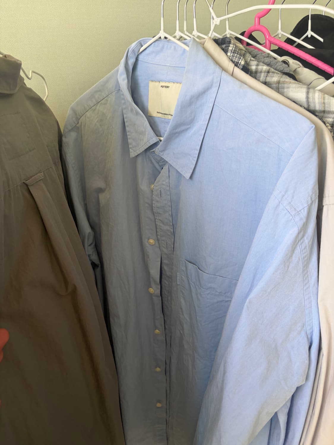 포터리셔츠 블루 1 상품이미지1