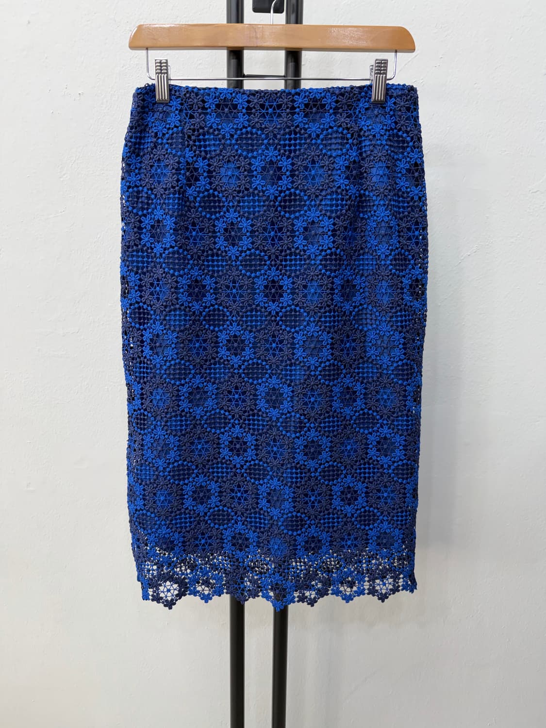 정품) 산드로 플라워 레이스 밴딩 스커트 치마 3 상품이미지4