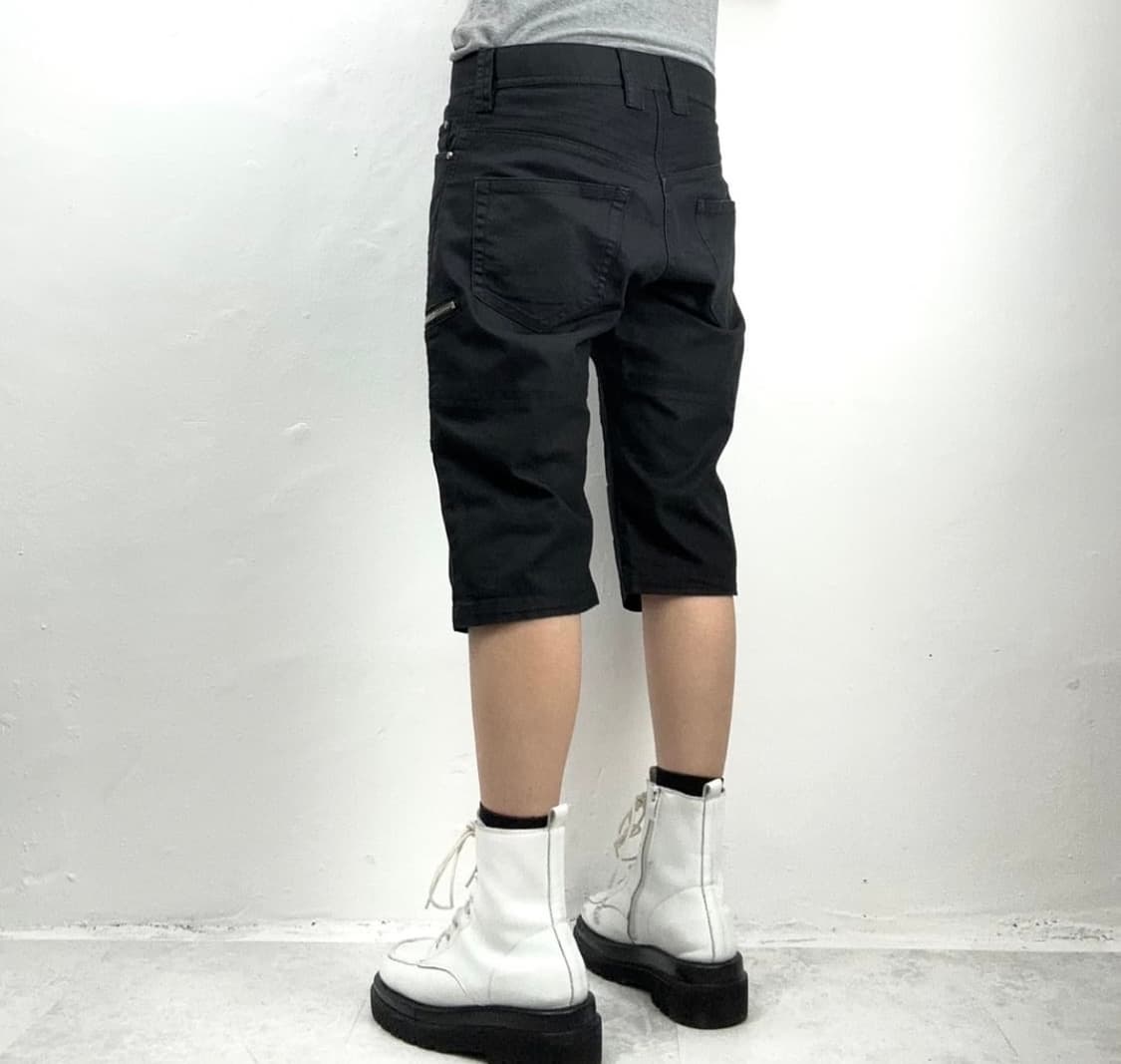 “5351 Pour Les Hommes” Biker Zip Short 상품이미지2