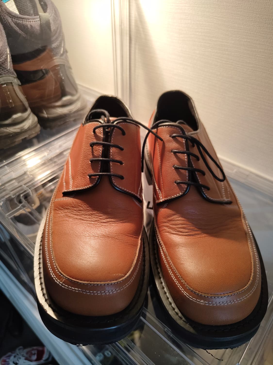 255 / 260~265) 로스트가든 Buggy Brown 로퍼 팝니다 상품이미지2