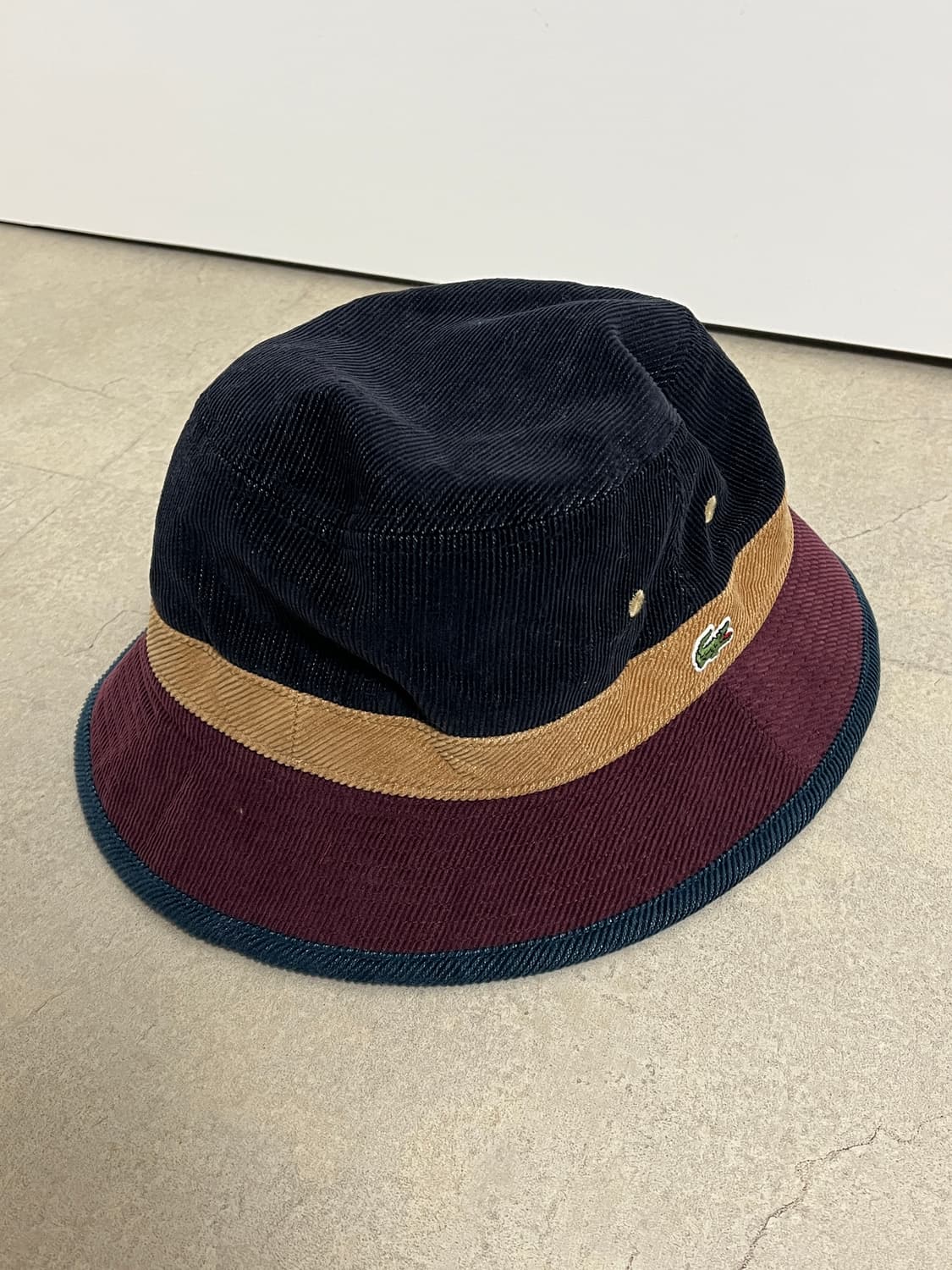 라코스테 코듀로이 벙거지 버킷햇 모자 상품이미지1