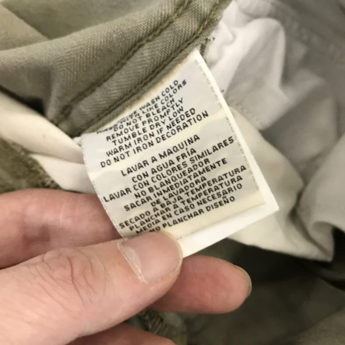 폴로 랄프로렌 데님앤서플라이 페인팅 카고팬츠 [32x32] 상품이미지6