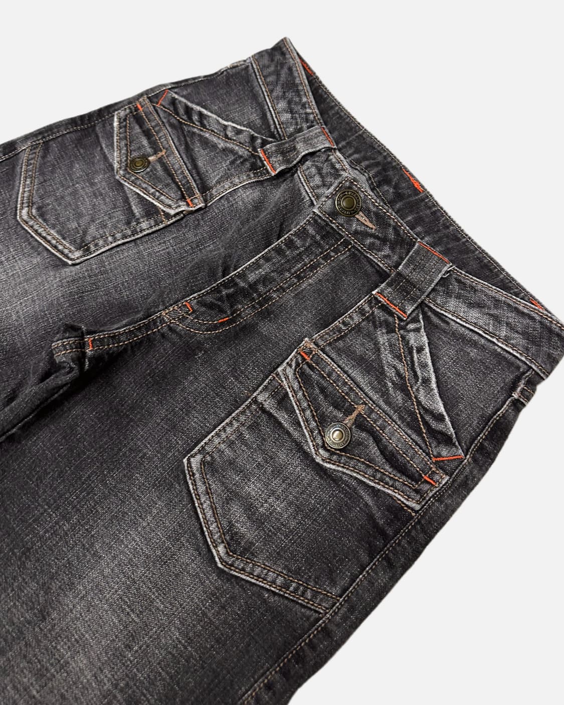 front pocket denim shorts 상품이미지3