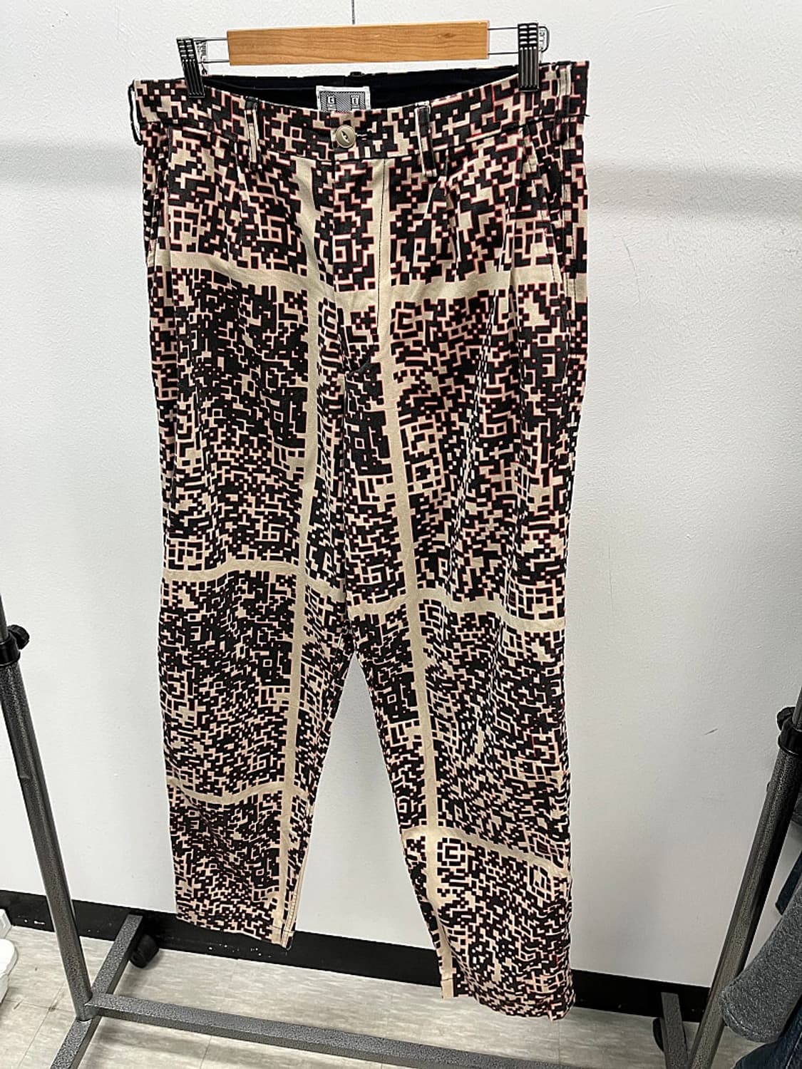 32) 카브엠트 빈티지패턴 바지 상품이미지1