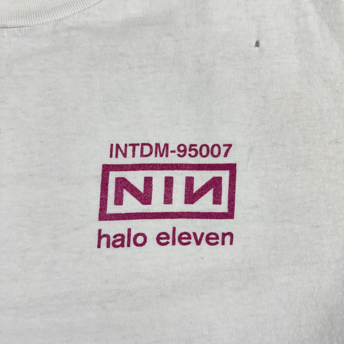 빈티지 90s Nine Inch Nails 나인인치네일스 티셔츠 상품이미지5