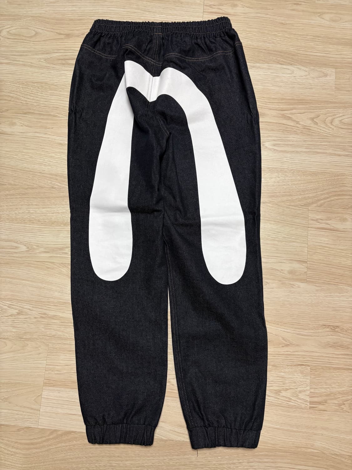 에비수 다이콕 프린팅 데님팬츠 상품이미지2