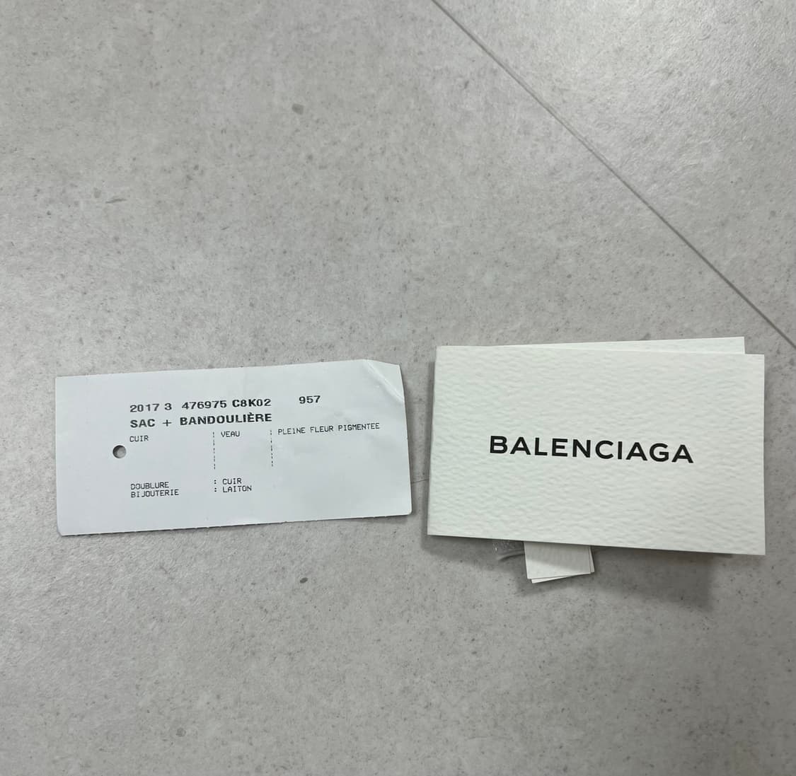 발렌시아가 트라이앵글 백 상품이미지6