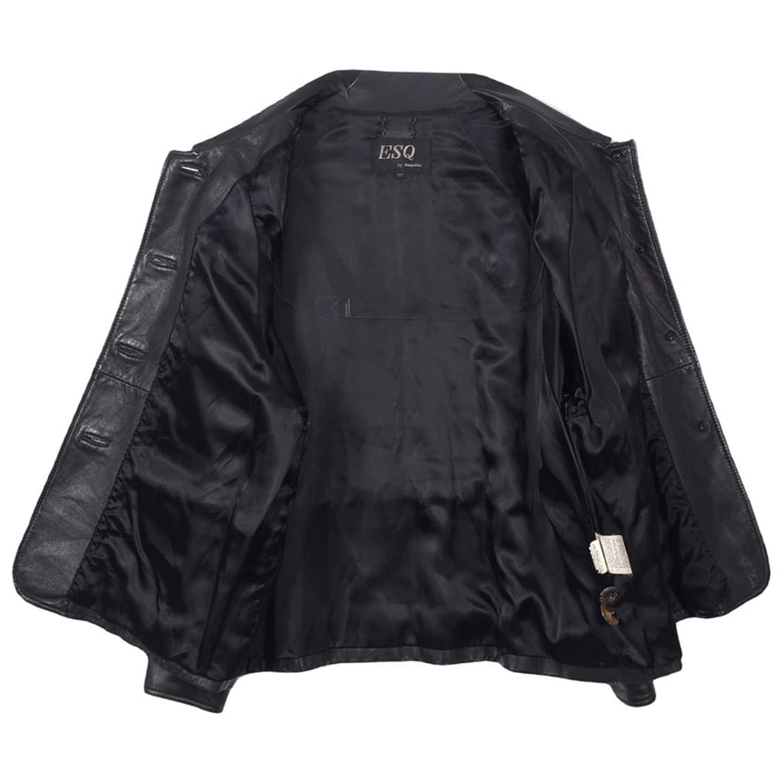 에스콰이아 ESQ 리얼 양가죽 투포켓 빈티지 자켓 77 상품이미지2