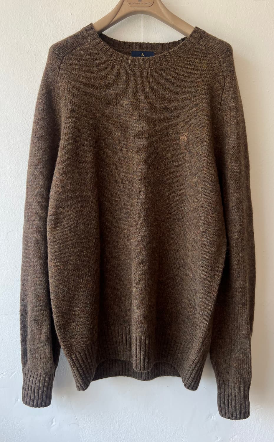 브룩스브라더스 남성 보카시브라운 라운드울니트

 상품이미지1