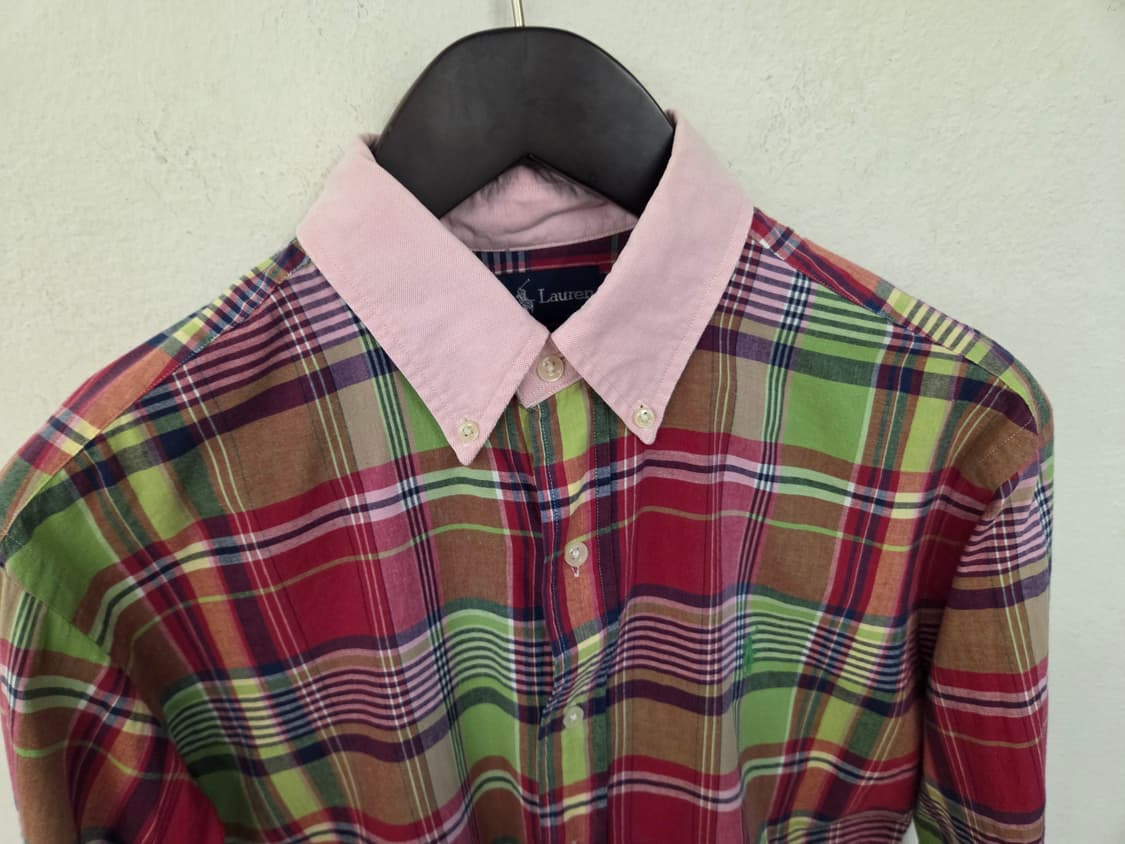 폴로 남성 체크 셔츠 상품이미지2