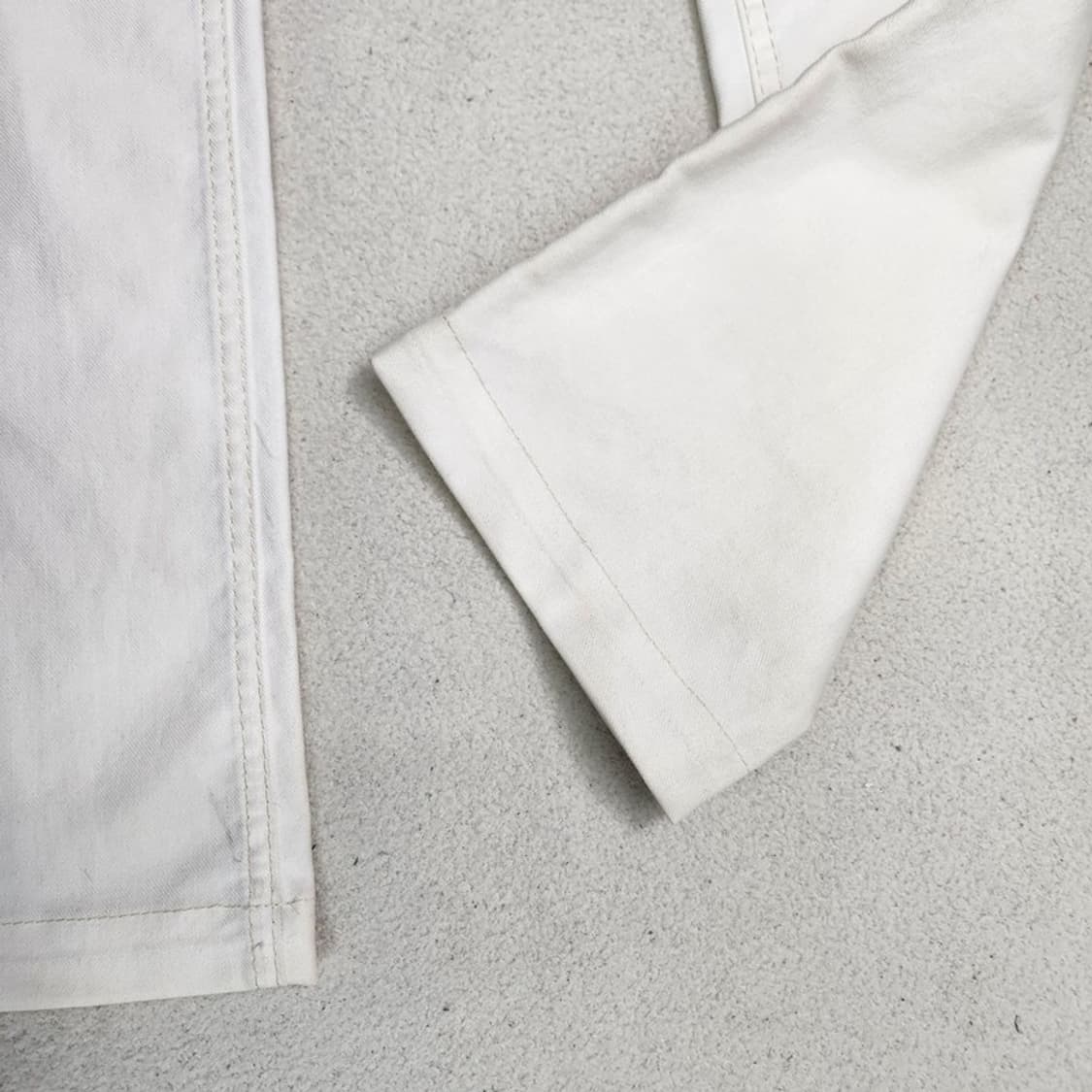 DOLCE&GABBANA 화이트 데님팬츠 Women 40 상품이미지5