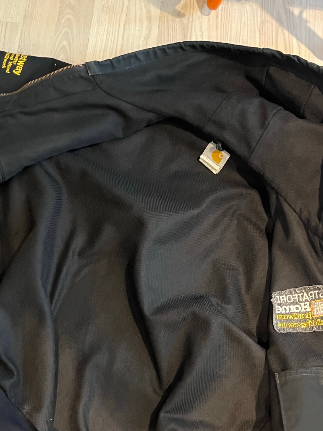 칼하트 덕 액티브 자켓 블랙 L 상품이미지7