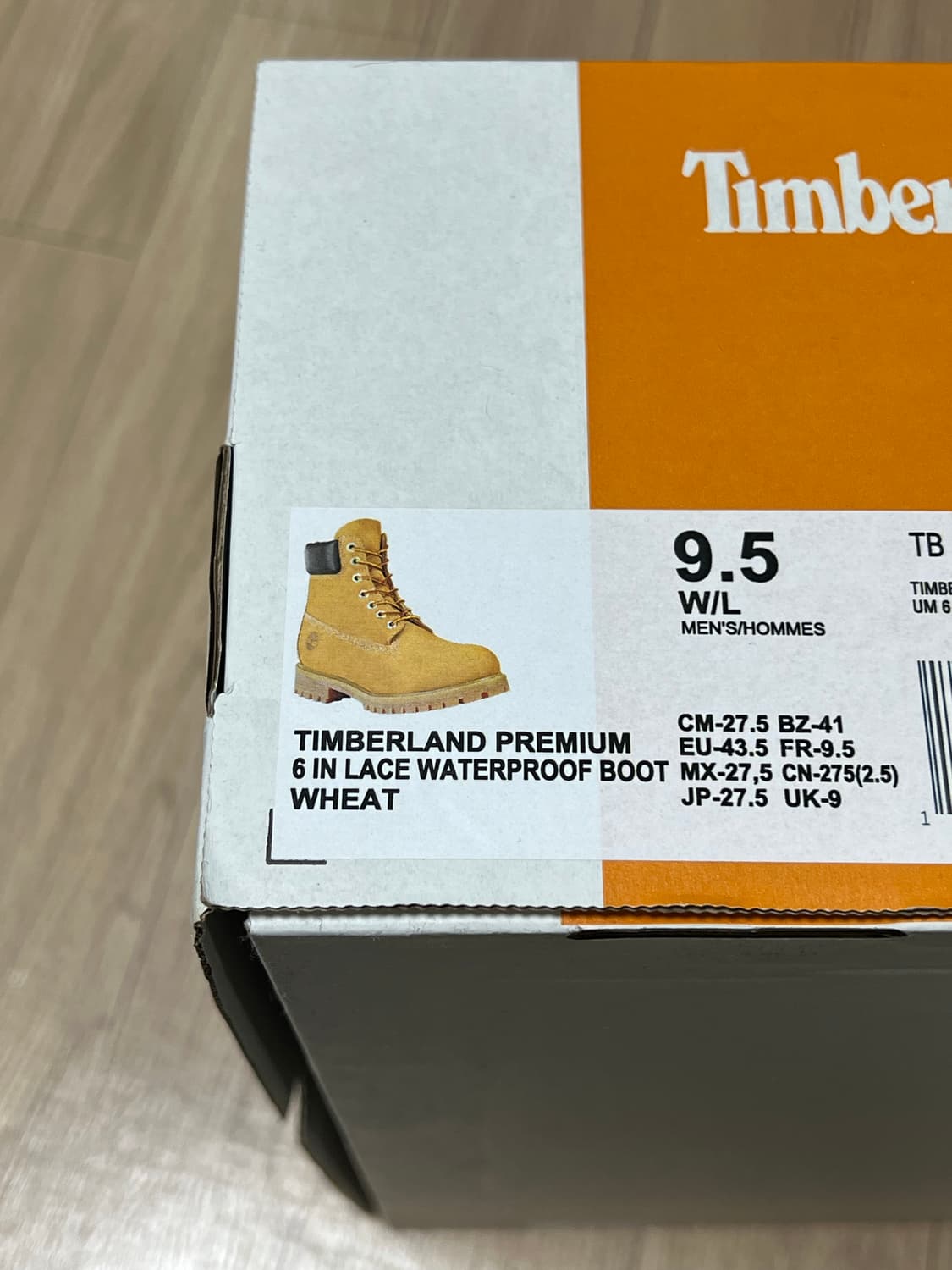 팀버랜드 6인치 프리미엄 새상품 상품이미지3